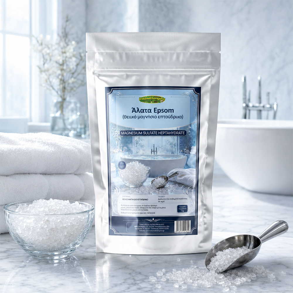 Pure Epsom Salts for Foot Soak & Bath - Votanotherapeia