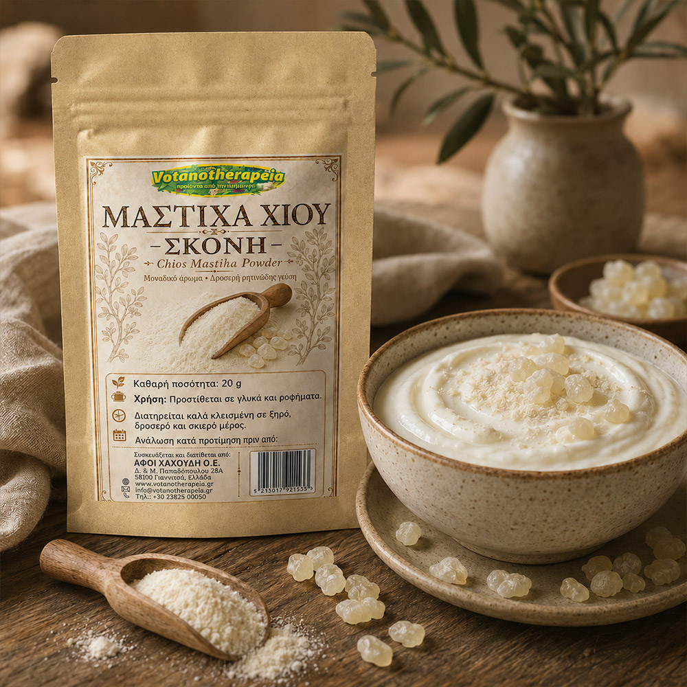 Chios Mastiha Powder PDO | Votanotherapeia