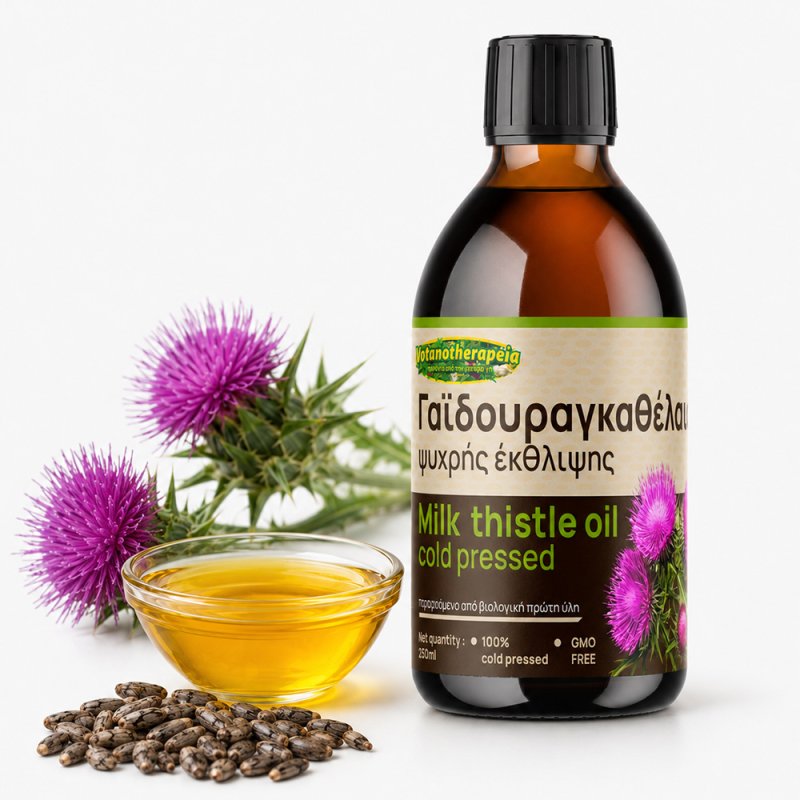 Milk Thistle Oil (Organic) – 250ml Φωτογραφία από Milk Thistle Oil (Organic) – 250ml